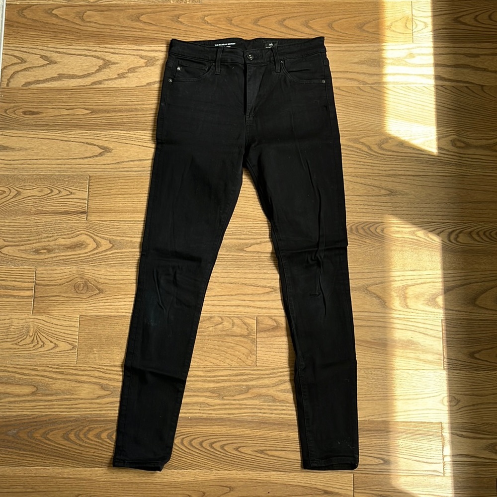 Adriano goldschmied the Farrah skinny high rise jeans size 28r